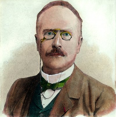 Edouard Branly, 20. Jahrhundert (Gravur) von Josse Photo