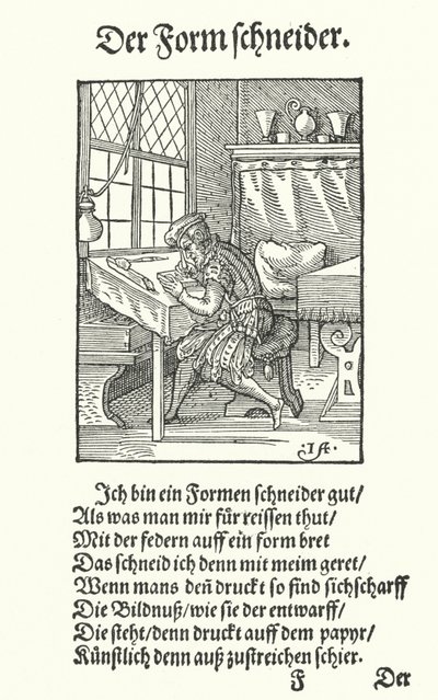 Der Graveur von Jost (after) Amman