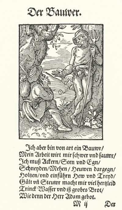 Der Bauer von Jost (after) Amman