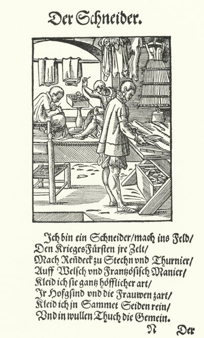 Der Schneider von Jost (after) Amman