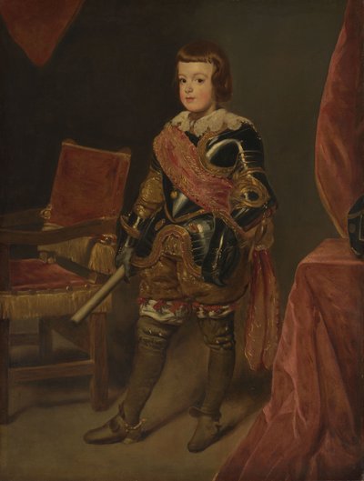 Porträt von Prinz Baltasar Carlos von Juan Bautista Martinez del Mazo