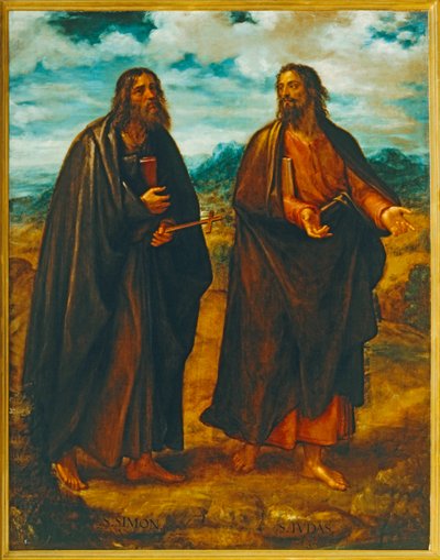 Apostel Simon und Judas Thaddäus von Juan Fernandez de Navarrete