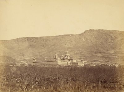 El Escorial, aus der Ferne von Juan Laurent