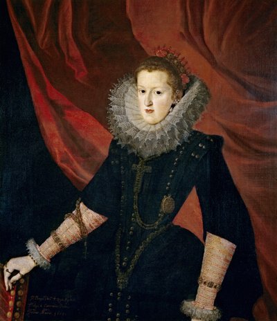 Margarete von Österreich von Juan Pantoja de la Cruz