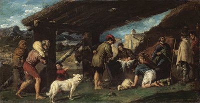 Die Anbetung der Hirten, ca. 1620 von Juan Ribalta