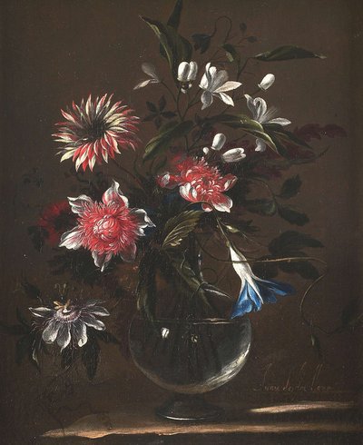 Blumenvase von Juan de Arellano
