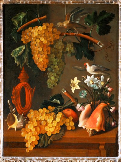 Stillleben mit Trauben von Juan de Espinosa