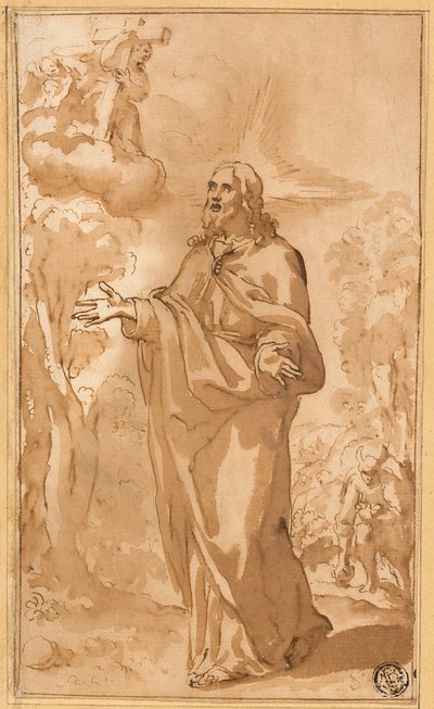 Christus in der Wüste von Juan del Castillo