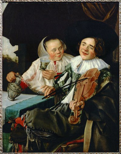 Die fröhliche Gesellschaft von Judith (attr. to) Leyster