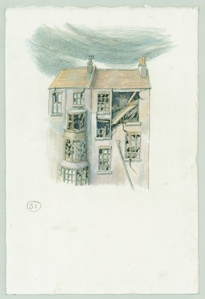 Deutscher Marinebeschuss von Scarborough, North Yorkshire, 1914 2014 von Judith Dobie