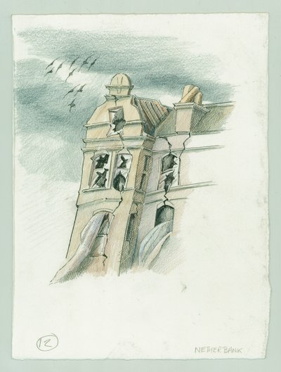 Deutscher Marinebeschuss von Scarborough, North Yorkshire, 1914 von Judith Dobie