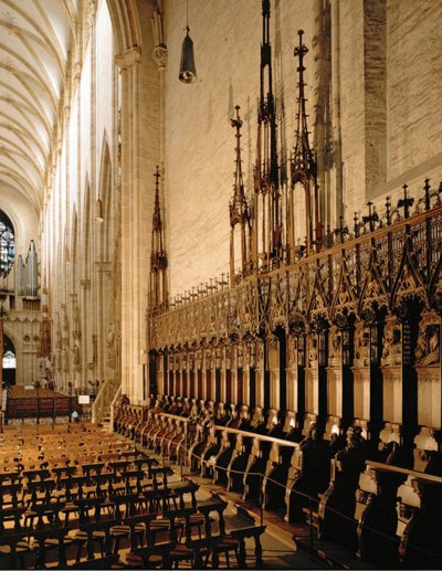 Chorgestühle im Münster zu Ulm von Jörg the Elder Syrlin