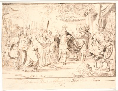 Christian I. wird als König von Schweden gefeiert, Mai 1458 von Jürgen Ovens
