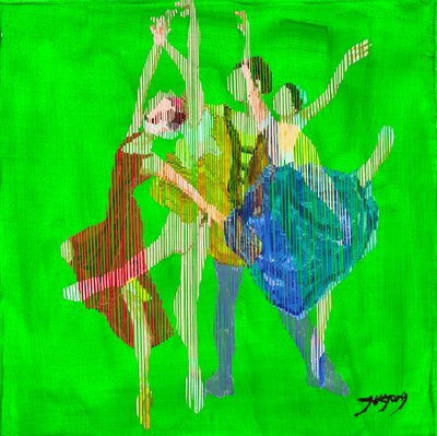 Lebendige Balletttänzer von Jukyong Park
