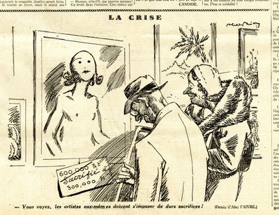 Candide, Satirique en N & B von Jules Abel Faivre