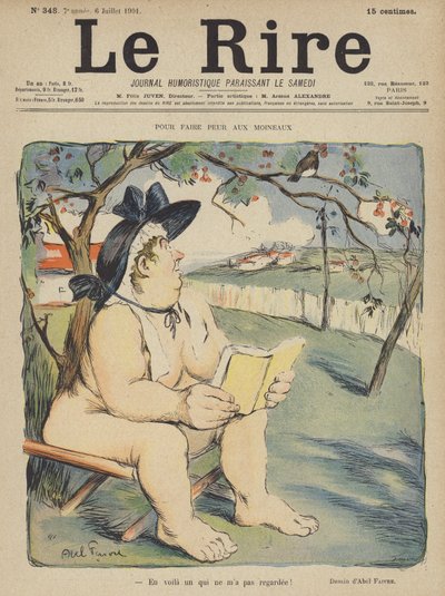 Illustration für Le Rire von Jules Abel Faivre