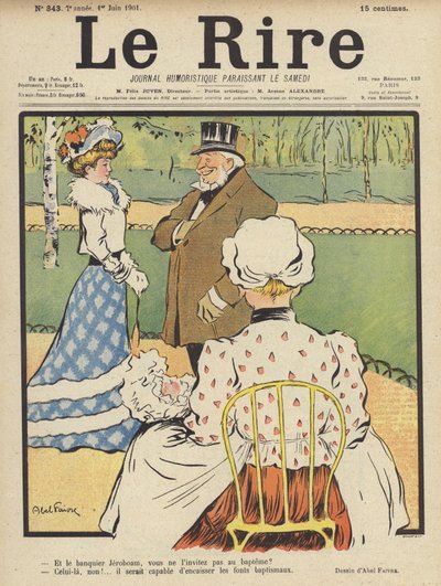 Illustration für Le Rire von Jules Abel Faivre