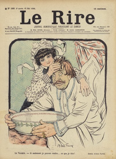 Illustration für Le Rire von Jules Abel Faivre