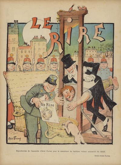 Illustration für Le Rire von Jules Abel Faivre