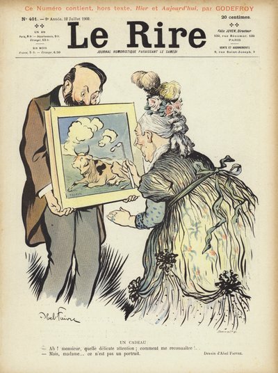 Illustration für Le Rire von Jules Abel Faivre