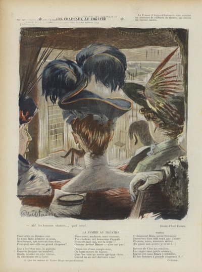 Illustration für Le Rire von Jules Abel Faivre