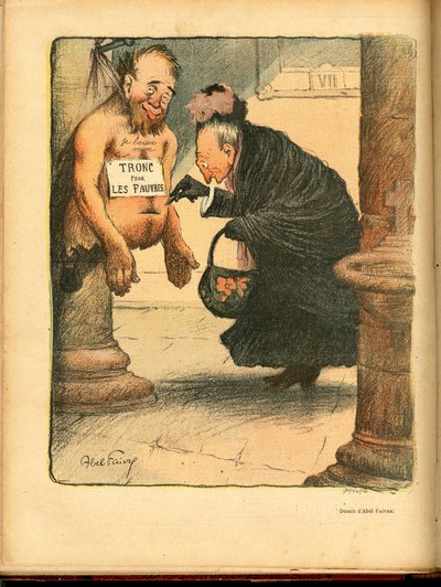 Das Lachen, Nummer 276, Satirisch in Farben von Jules Abel Faivre
