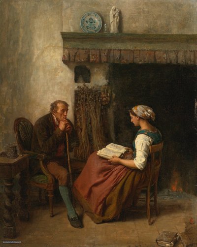 La lecture von Jules Breton