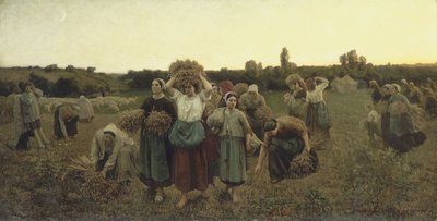 Der Rückruf der Ährenleserinnen von Jules Breton