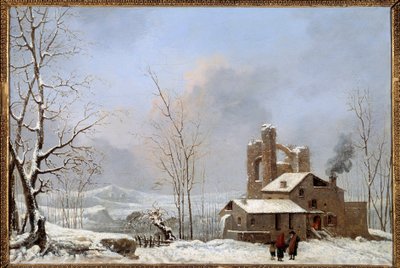 Winterlandschaft von Jules Cesar Denis van Loo