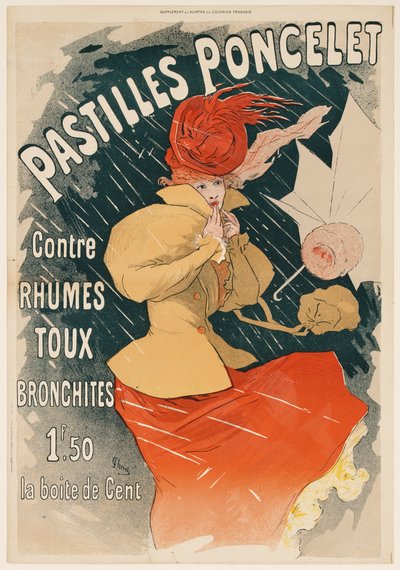 Poncelet-Rauten von Jules Cheret