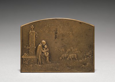Medaille Rückseite von Jules Dupré