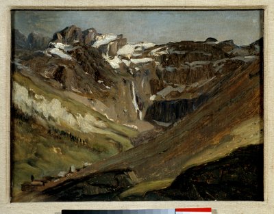 Der Zirkus von Gavarnie in den Pyrenäen von Jules Dupré