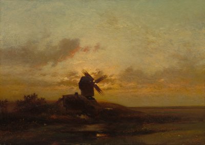 Die Windmühle von Jules Dupré