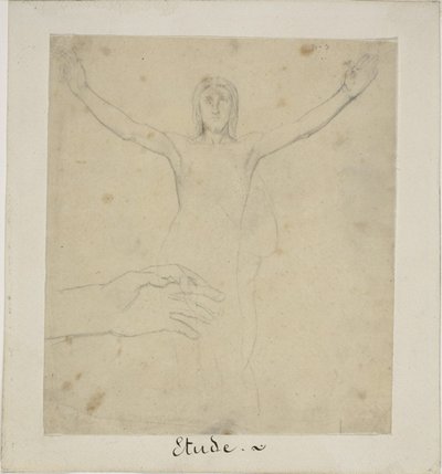 Studie zur Auferstehung von Jules Elie Delaunay