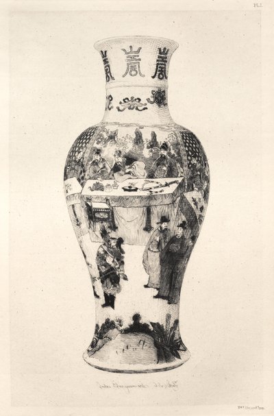 Geschichte der Keramikkunst: Eine beschreibende und philosophische Studie der Töpferei...Tafel II, 1877 von Jules Ferdinand Jacquemart