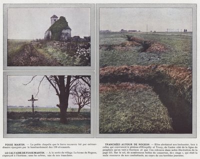 Fosse Martin, Gräben um Nogeon, Das Kalvarienberg von Fosse Martin von Jules Gervais Courtellemont