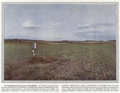 Le Champ de Bataille du 5 Septembre von Jules Gervais Courtellemont