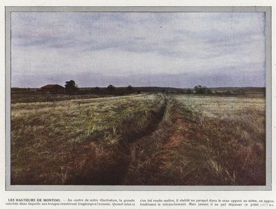 Les Hauteurs de Montois von Jules Gervais Courtellemont