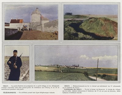 Trocy, Trocy, Telegraphist, Panorama von Trocy von Jules Gervais Courtellemont