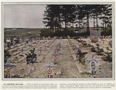 Ein Militärfriedhof von Jules Gervais Courtellemont