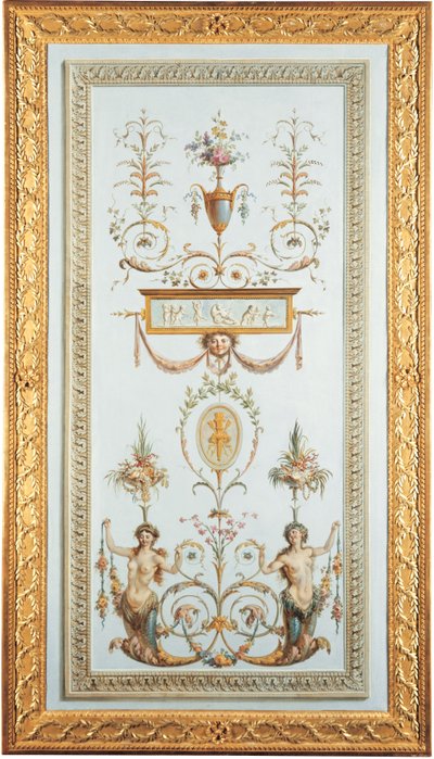 Dekoratives Paneel von Jules Hugues and Jean Simon Rousseau