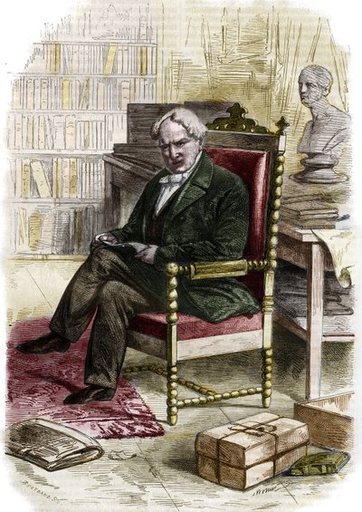 Porträt von Alexander Von Humboldt (Alexander von Humboldt) von Jules Worms