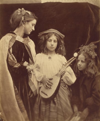 Eine Spielleutegruppe von Julia Margaret Cameron