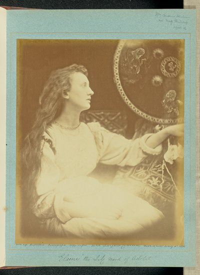 Elaine „die Lilienjungfrau von Astolat“ von Julia Margaret Cameron