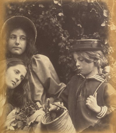 Elizabeth Keown, Kate Keown und Freddy Gould von Julia Margaret Cameron