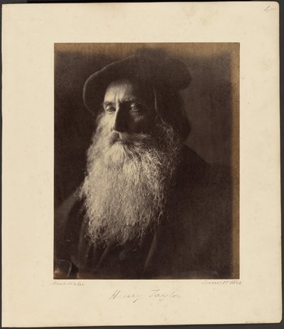 Henry Taylor von Julia Margaret Cameron
