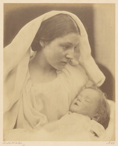 Die ruhende Madonna von Julia Margaret Cameron