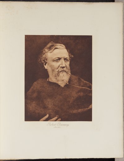 Robert Browning von Julia Margaret Cameron