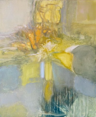 Lebendiger Abstrakter Fluss von Julia Purinton
