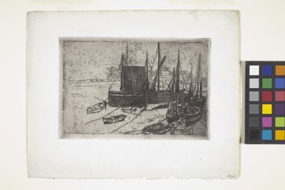 Boote in Port Erin - Isle of Man von Julian Alden Weir